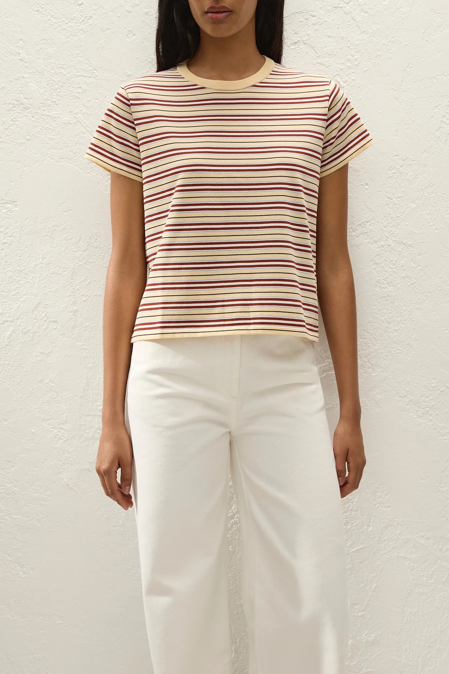 Estela T-Shirt Cila Stripe Butter
