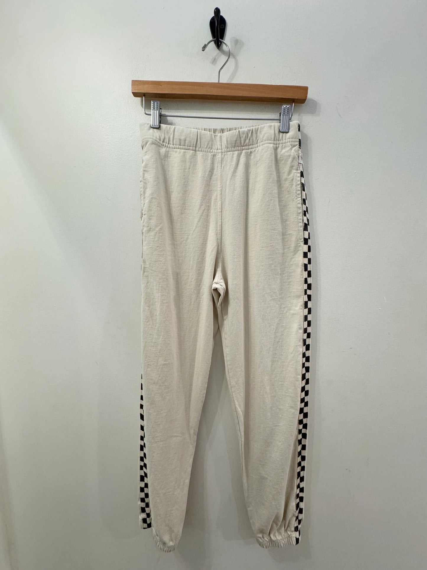 Slater Checkerboard Pant | CREAM