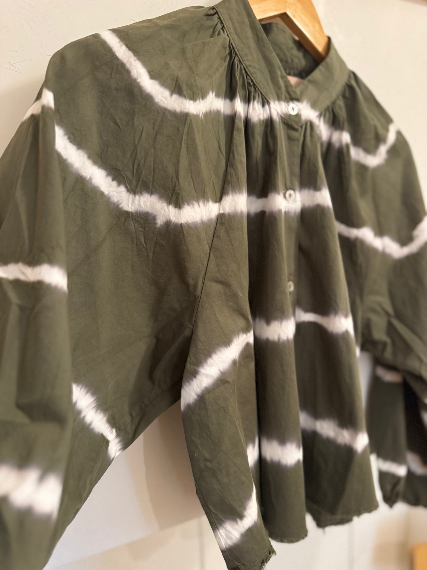 Mary Shirt Poplin | Geode Hand Dyed