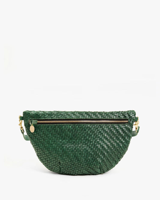 Evergreen Woven Zig-Zag checker Grande Fanny