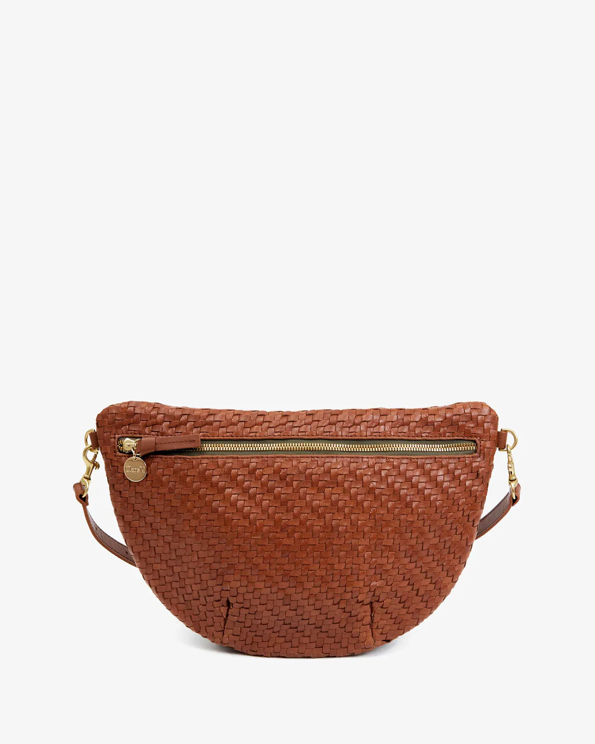 Grande Fanny | Hazelnut Woven Zig-Zag