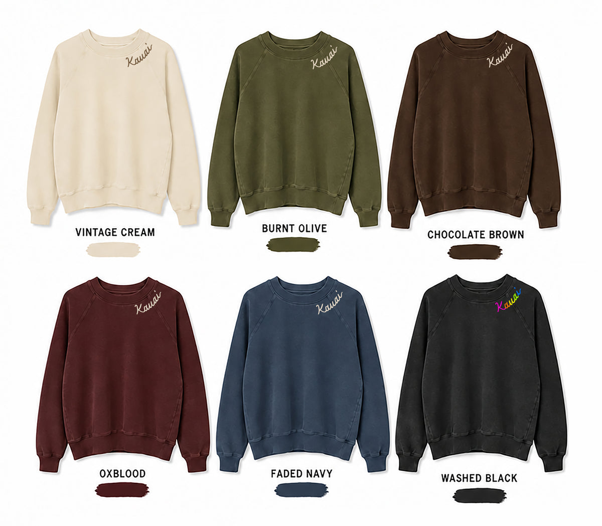 Kauai vintage sweatshirts