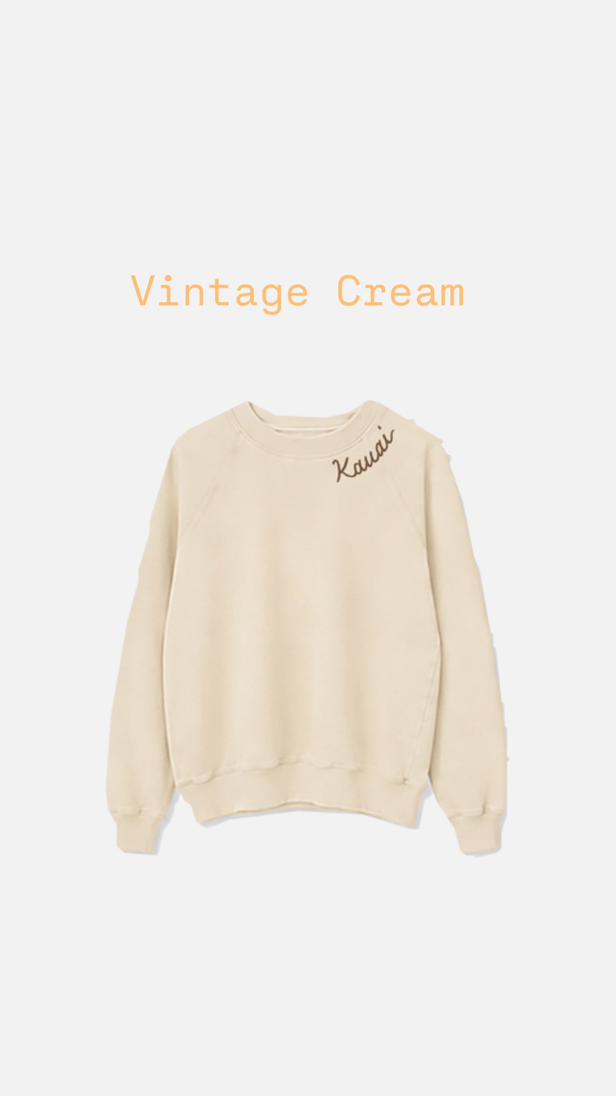 Kauai vintage sweatshirts