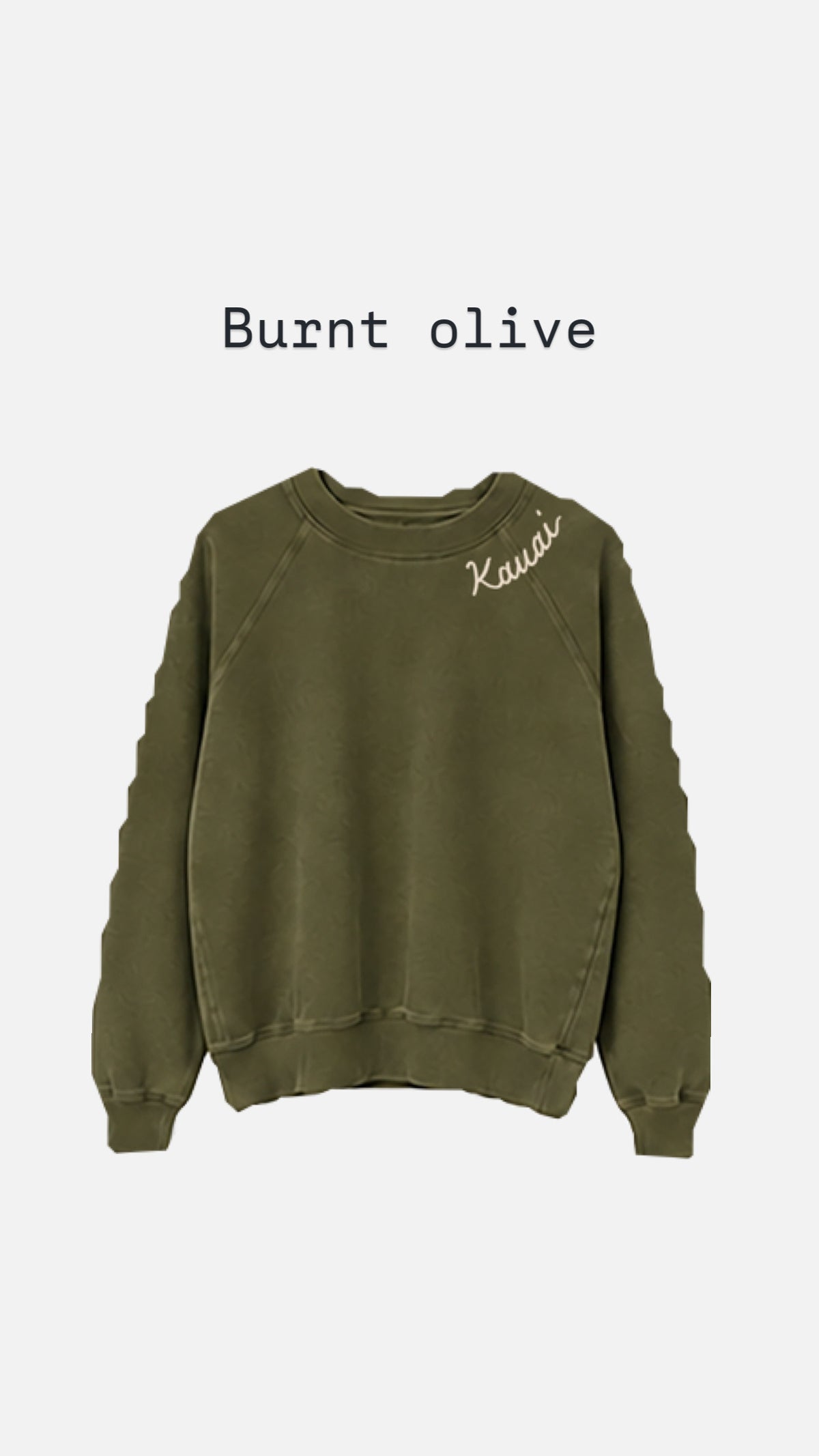 Kauai vintage sweatshirts