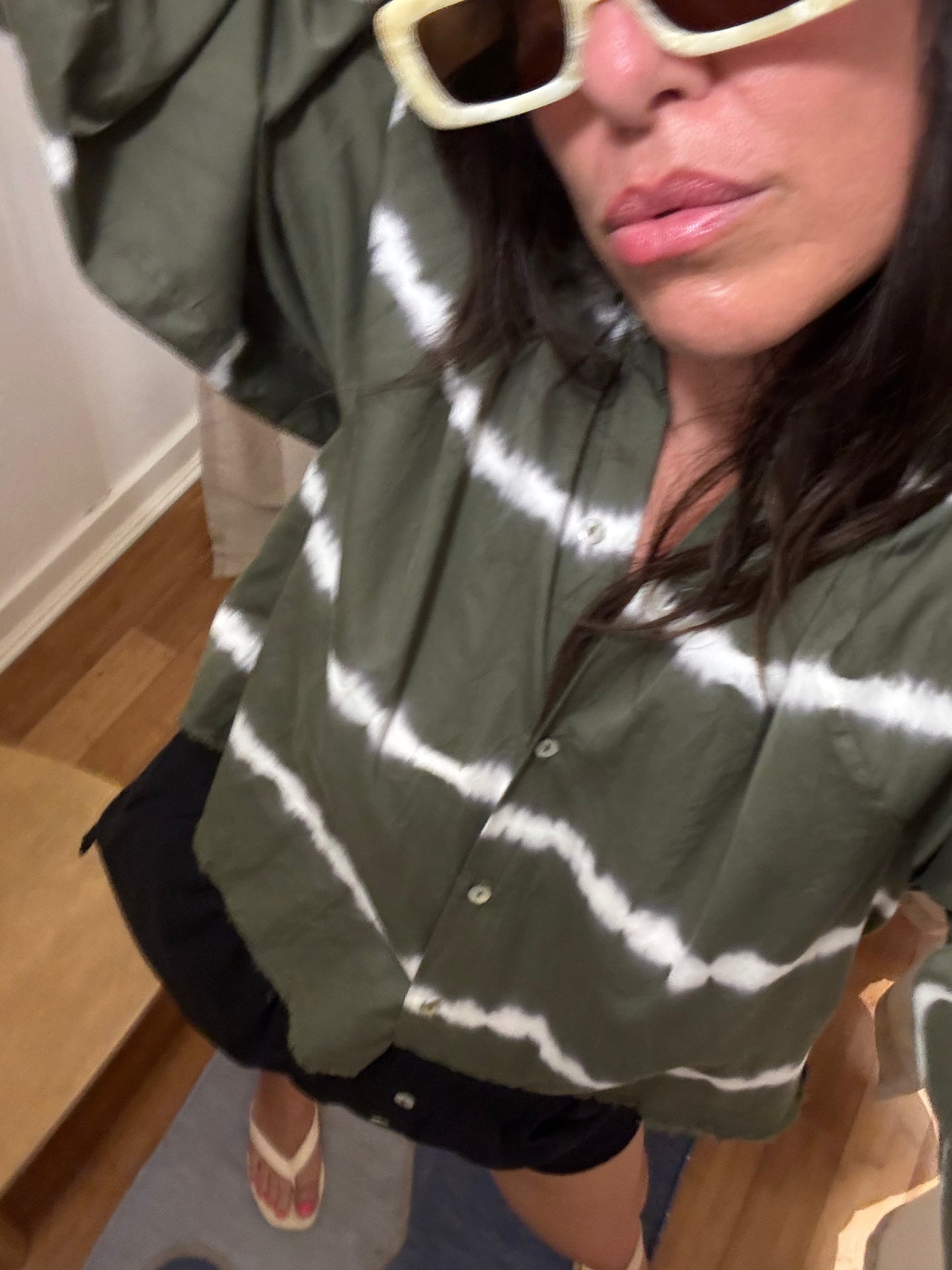 Mary Shirt Poplin | Geode Hand Dyed