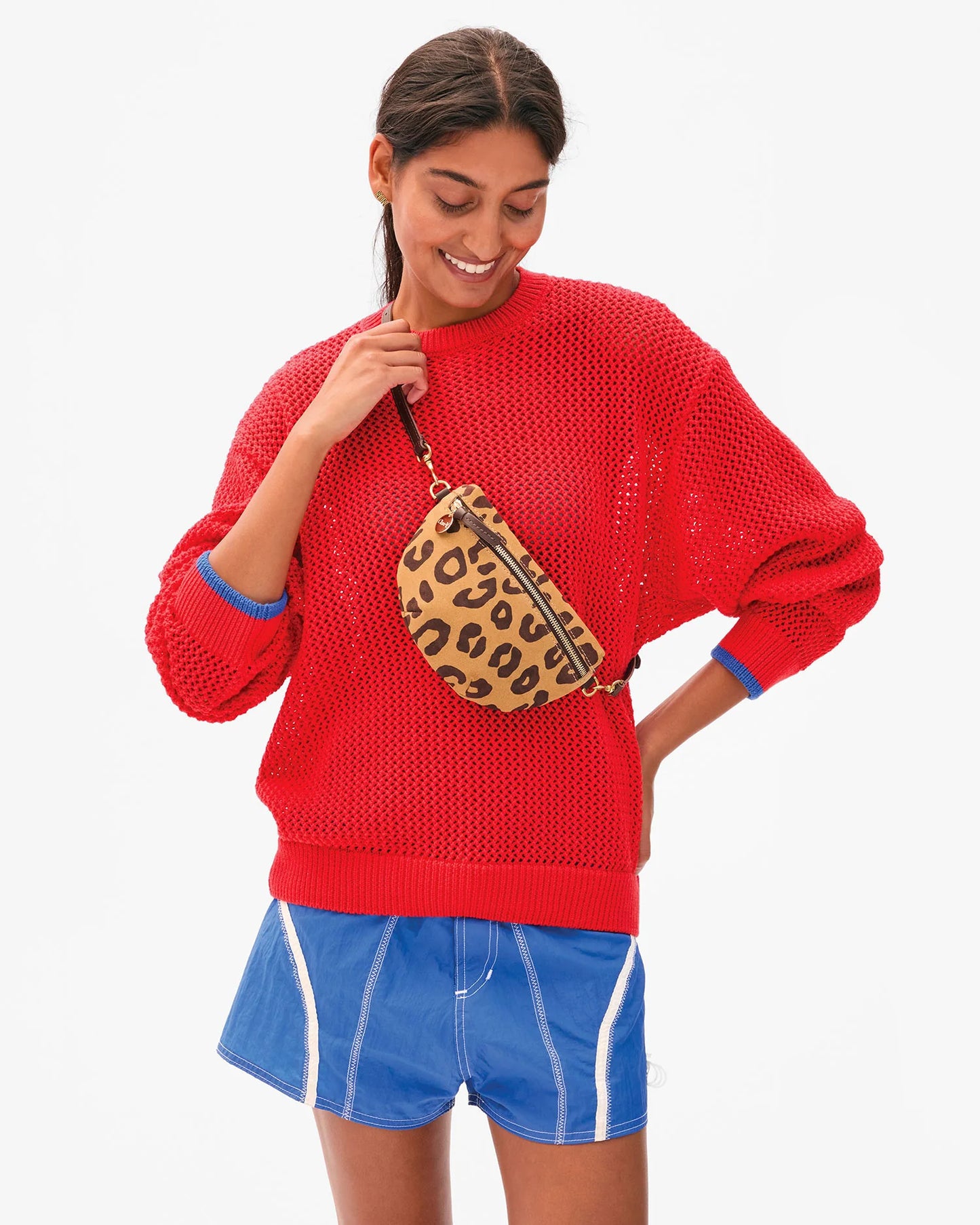 Petite Fanny | Lark/Brown Pablo Cat Suede
