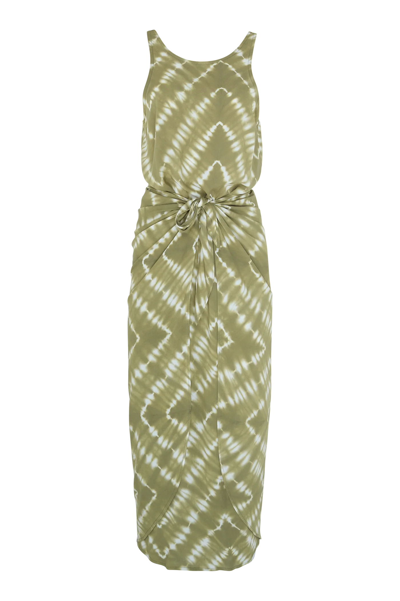 MARTINI DRESS - CELESTIAL TIE DYE/MATCHA