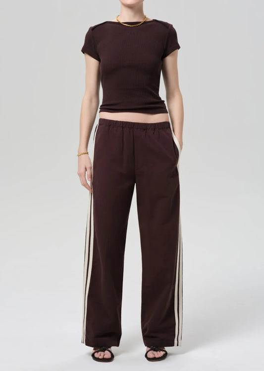 Aurora Track Pant | Chocolate