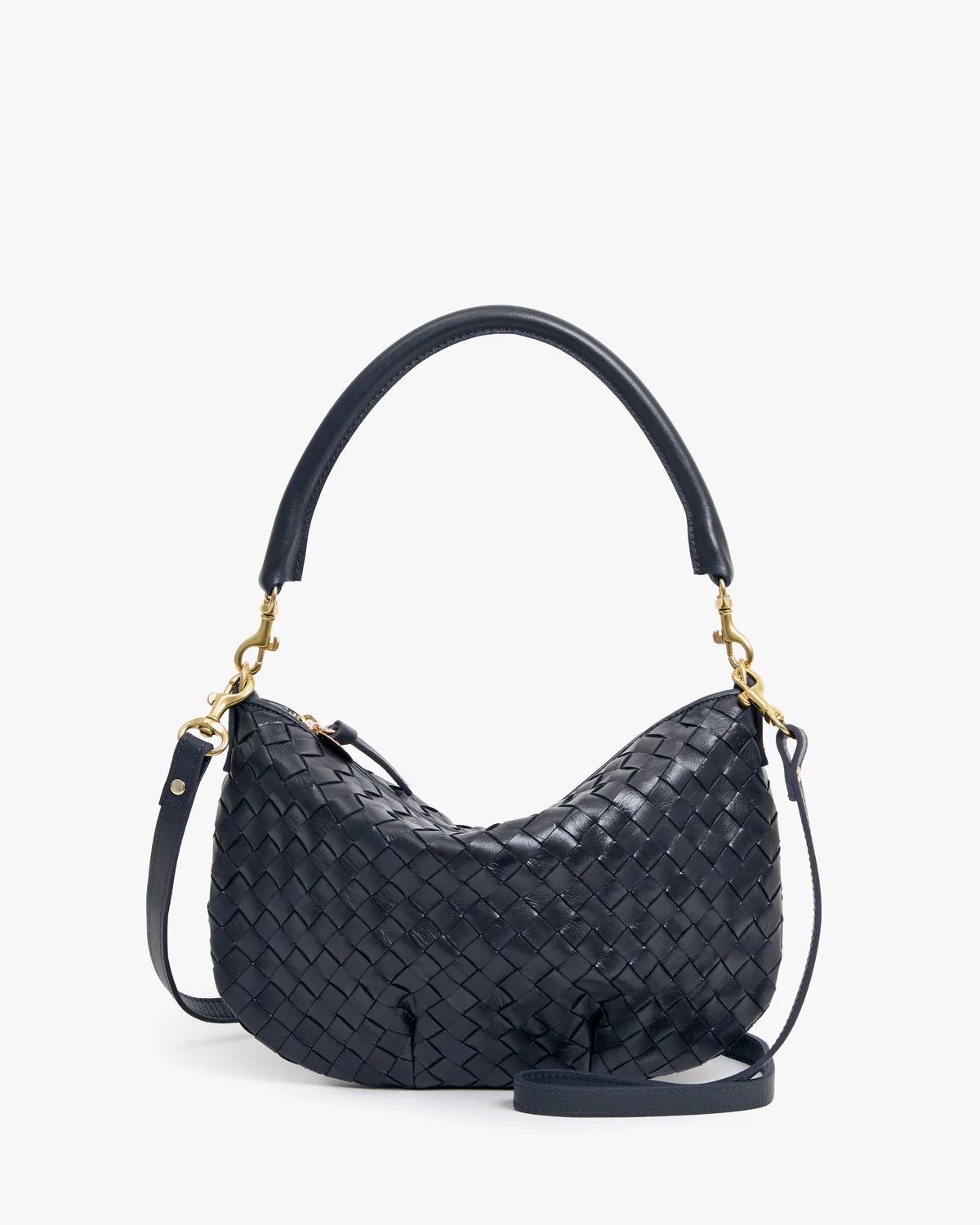 Petit Moyen Messenger | Medium Woven Diagonal | Twilight