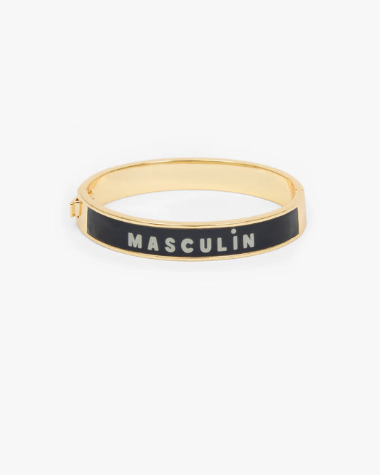 Le Bangle | Masculine Feminin | Cream & Black