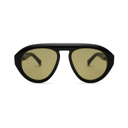 Val in Gloss Black Olive Lens