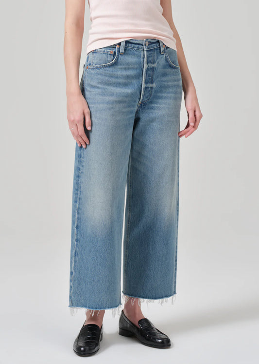 Ayla Raw Hem Crop | Sodapop