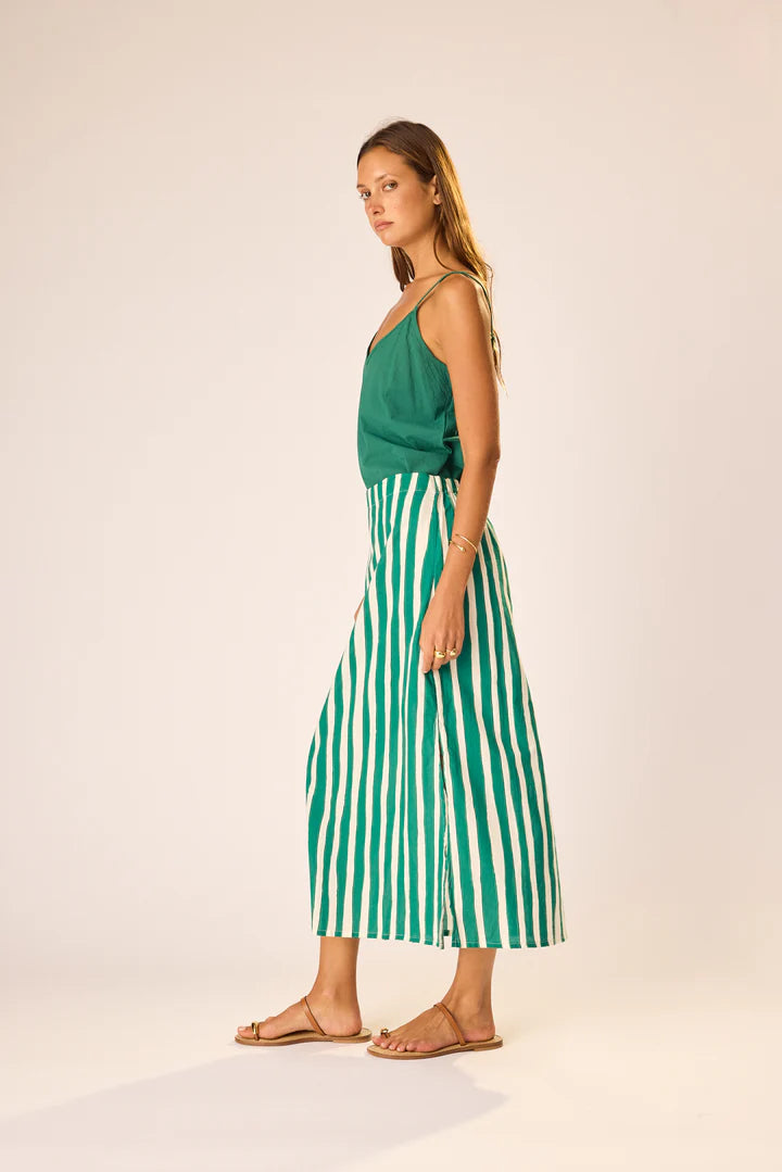 Anita Skirt | Batkin Stripe Lawn