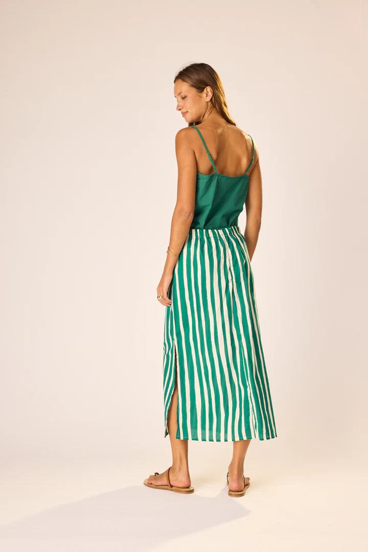 Anita Skirt | Batkin Stripe Lawn