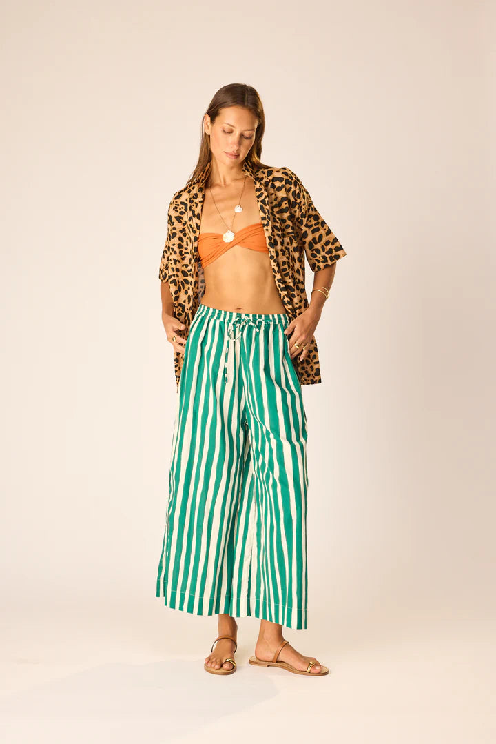 Kevin Shirt | Leopard Cotton