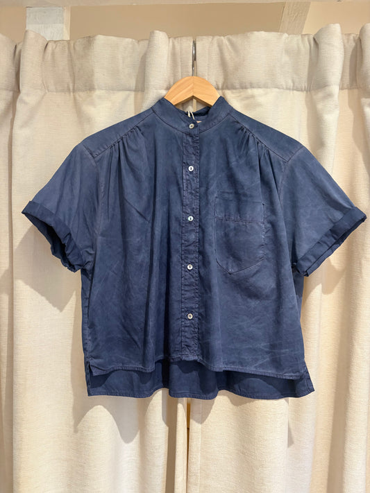 Louella Shirt | Navy Sea Kissed