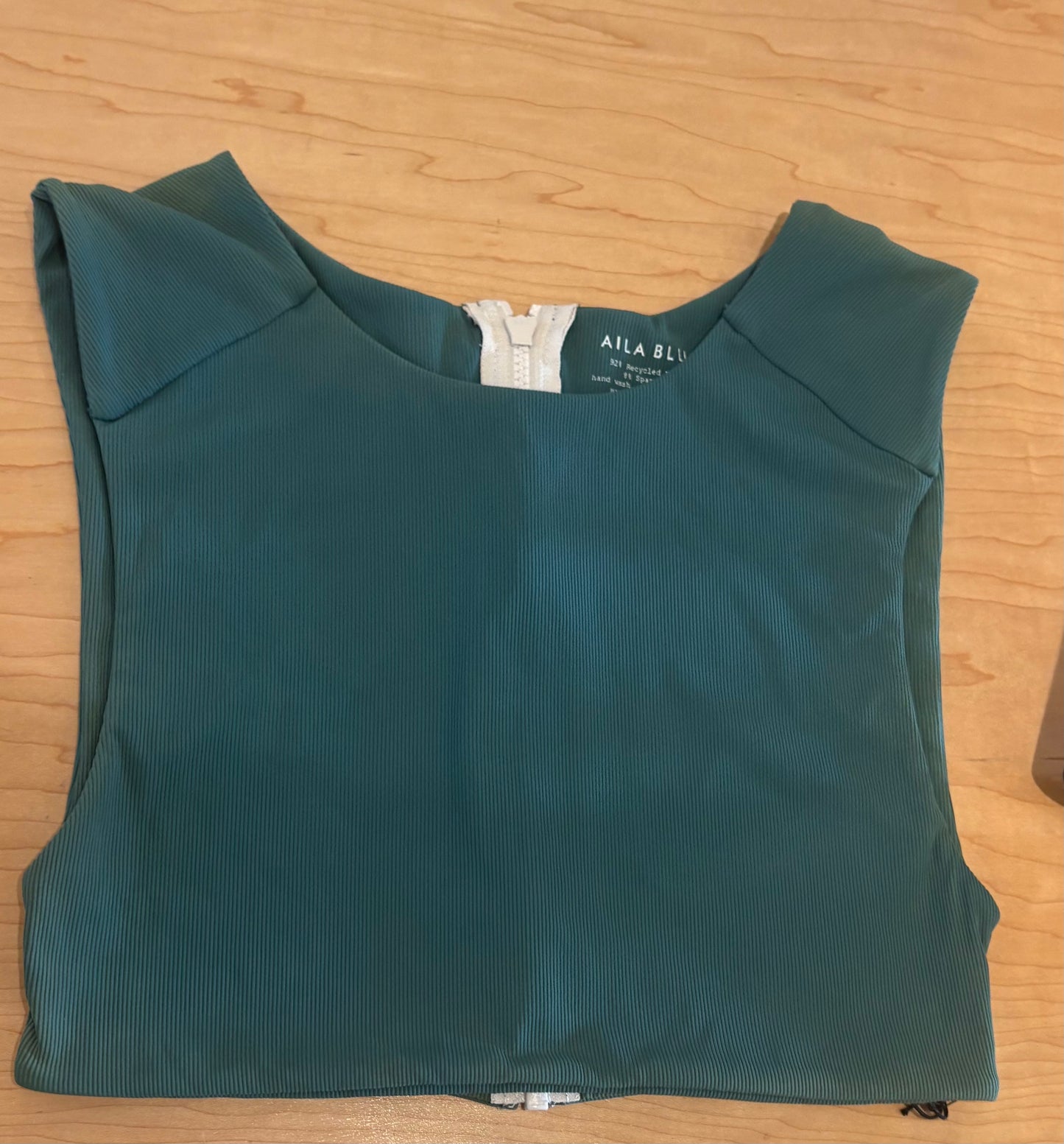 Lola Top | Deep Teal Eco Rib