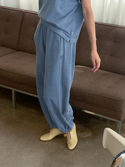 BALLOON PANTS - CORNFLOWER