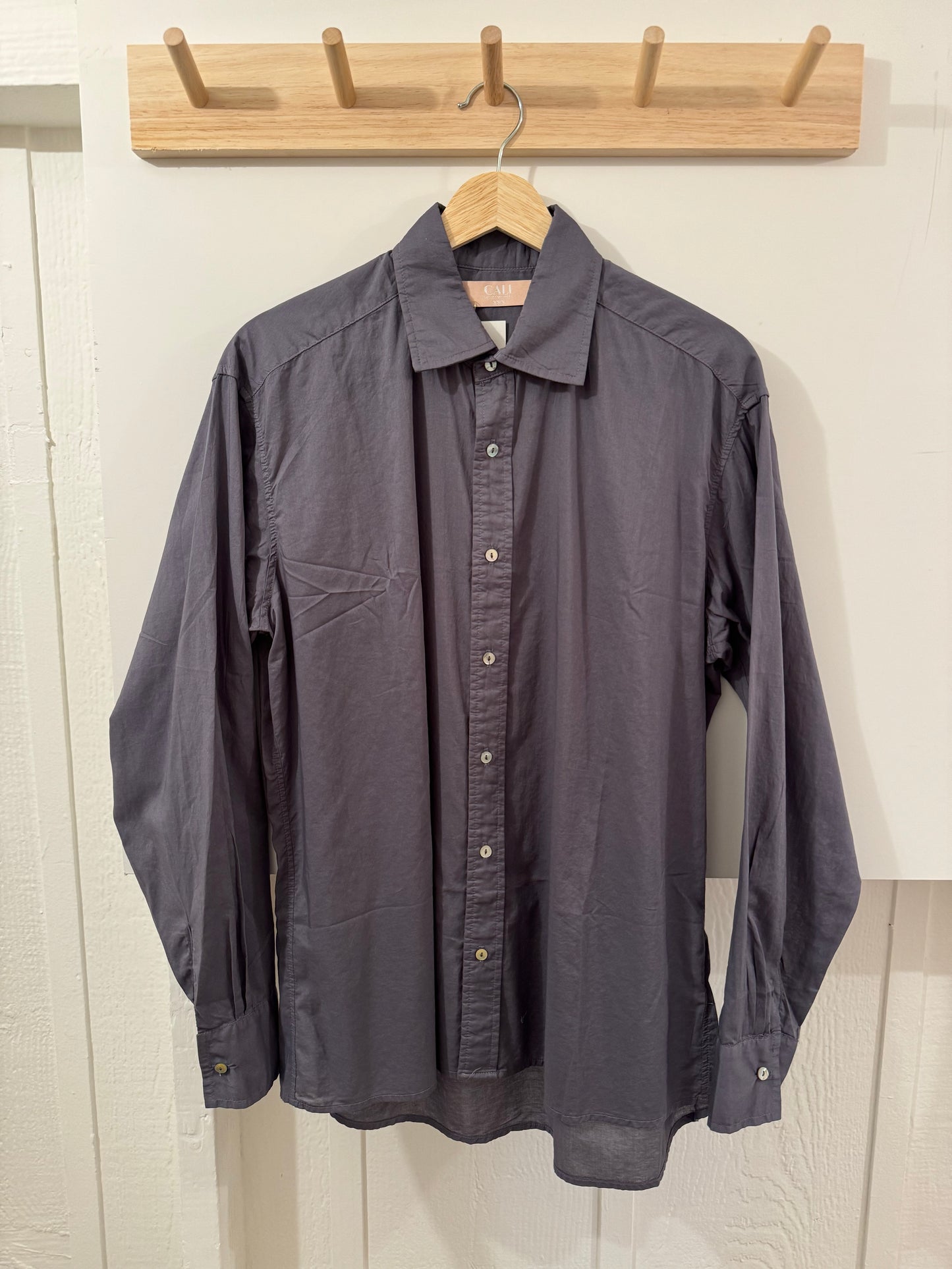 Collard Boy Shirt | Slate