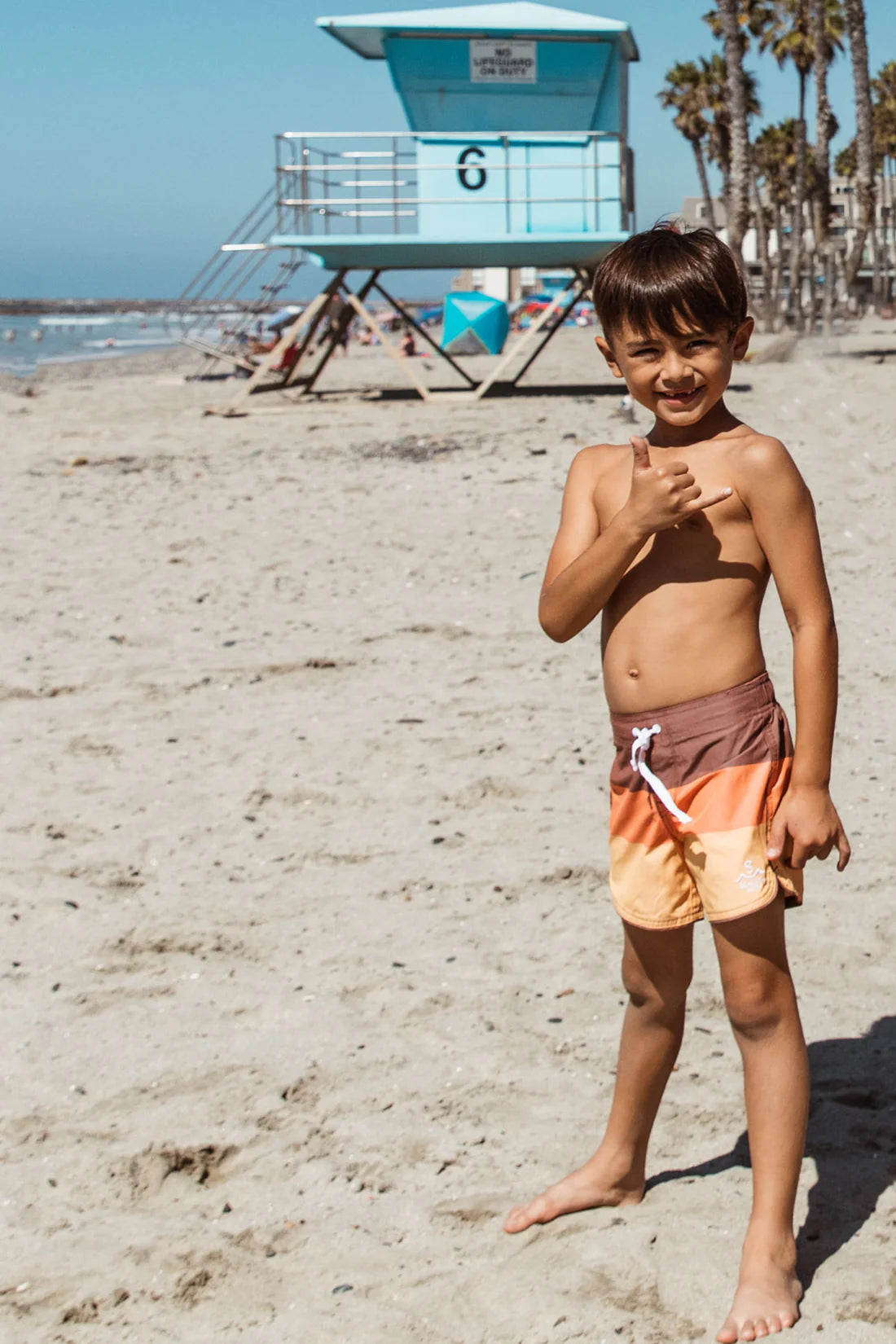 SEAESTA SCALLOP RETRO FLARE BOARDSHORT / TRIPLE SCOOP / BUTTER PECAN / BOARDSHORTS