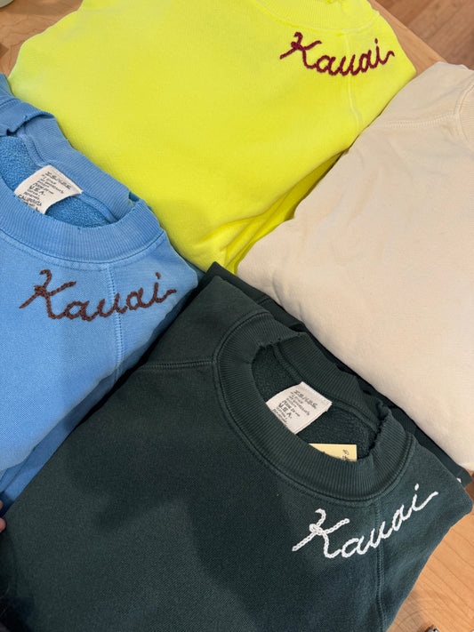 Vintage Kauai Sweatshirts | Summer 26' Drop 3