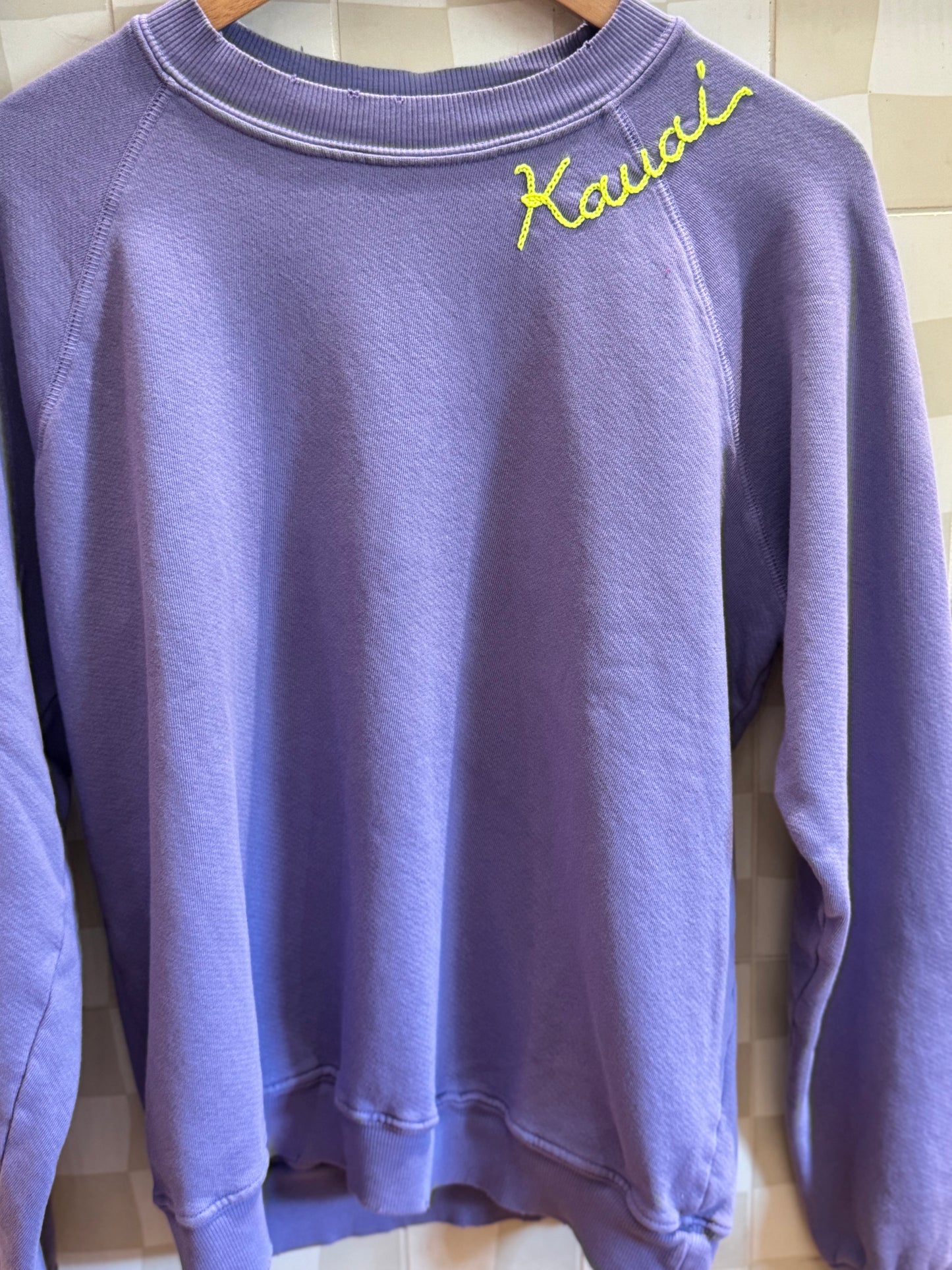 Cut & Sew Kauai Embroidered Sweatshirts