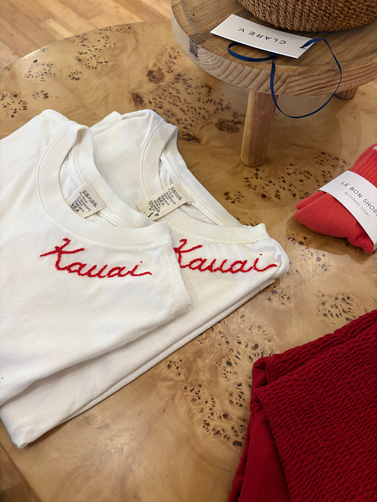 Kauai Embroidered Tees