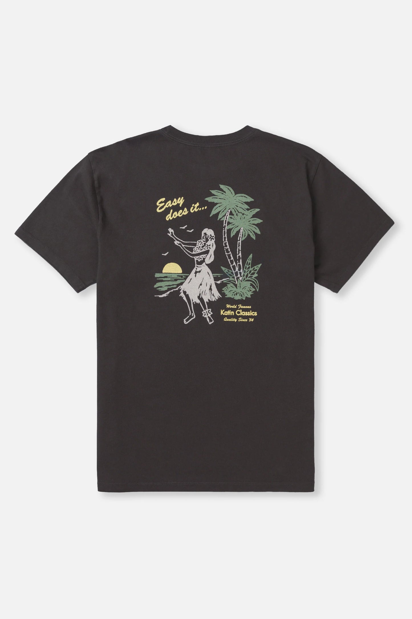 Auana Tee | Black Wash