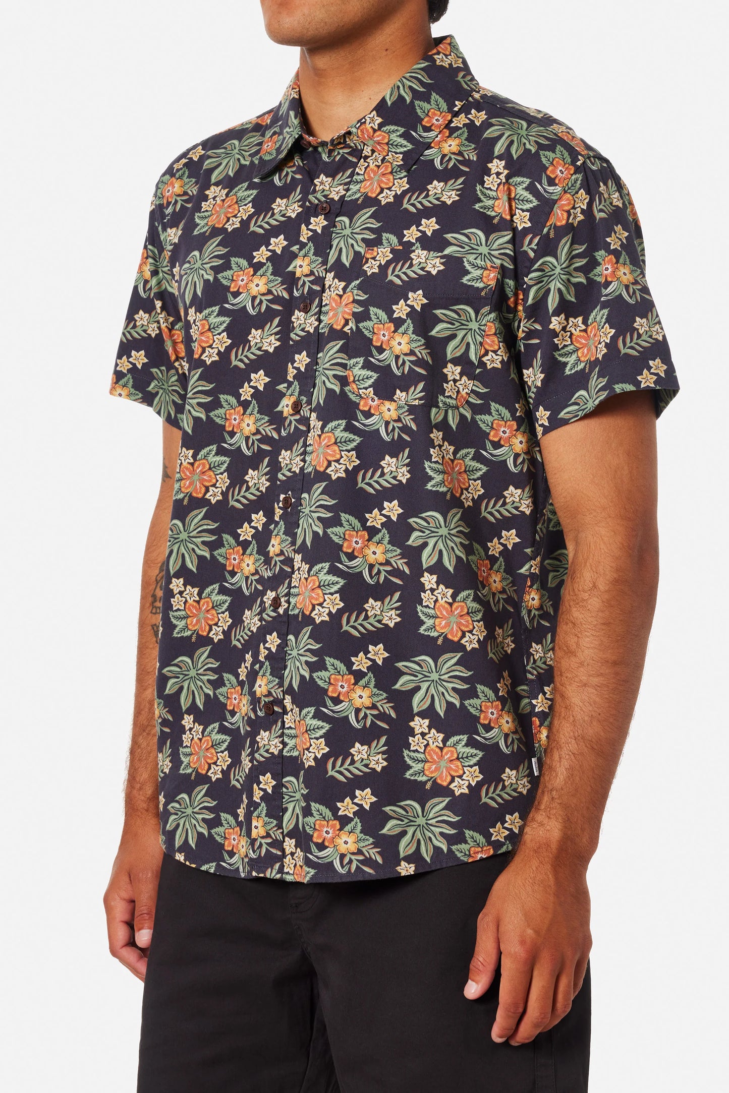 BENJI SHIRT | Black wash