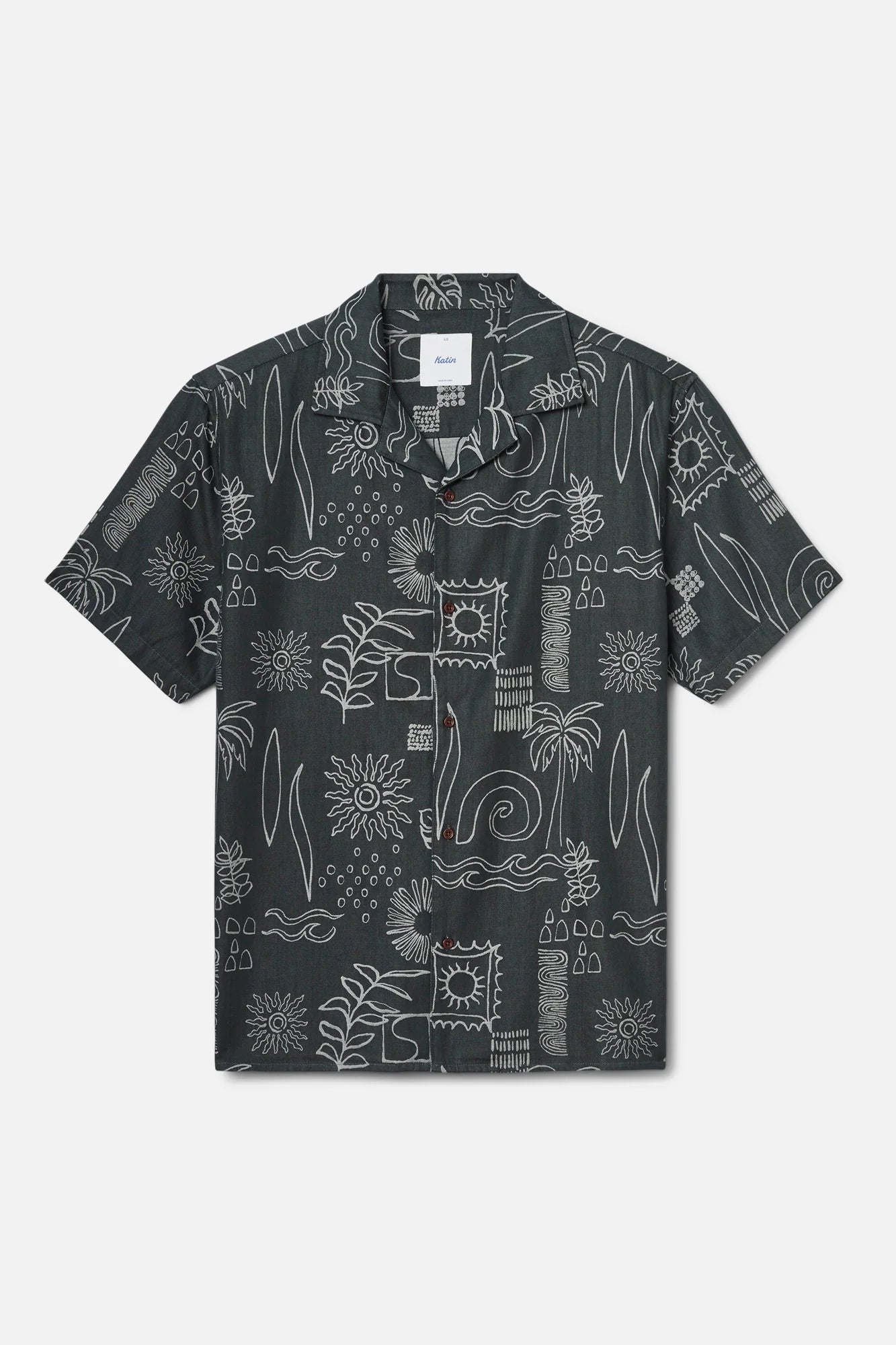 HABITAT SHIRT | Washed Black