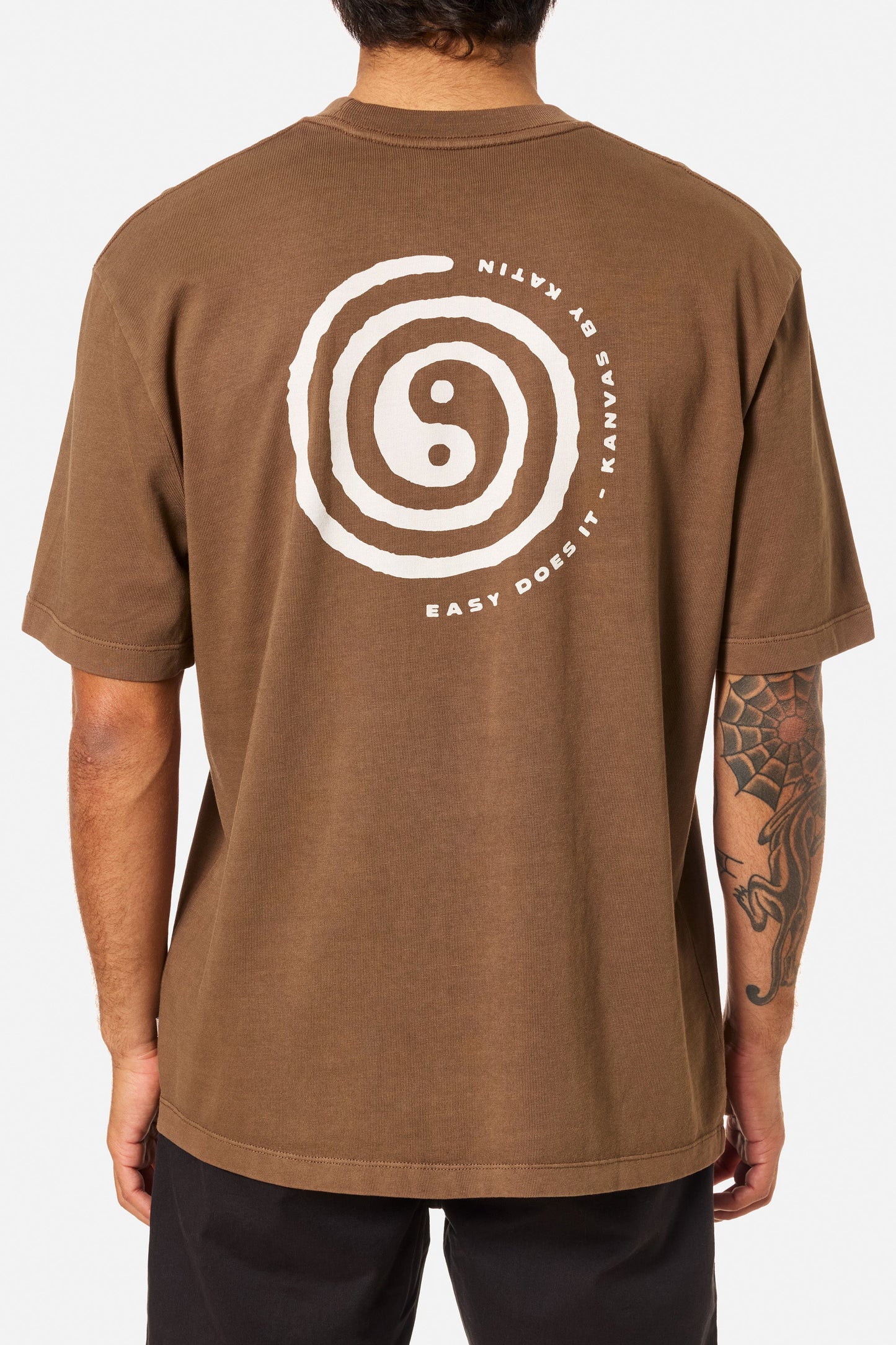SWIRL RELAXED TEE | Rain Drum