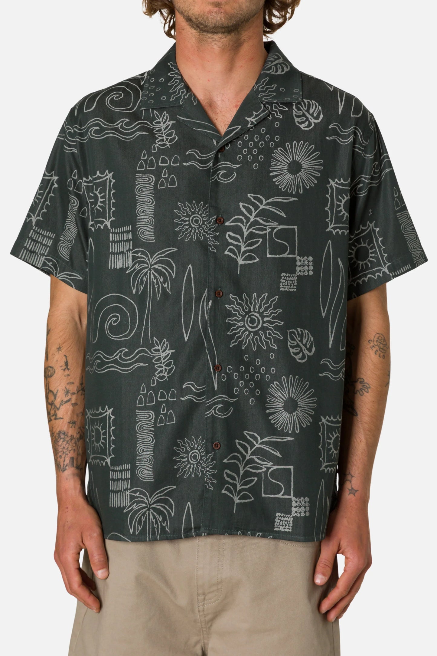 HABITAT SHIRT | Washed Black