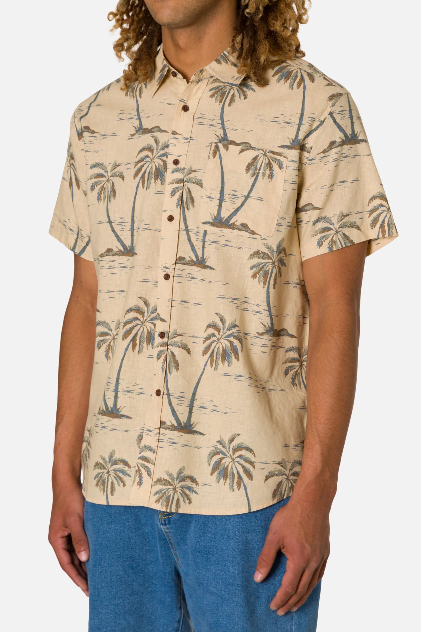 VINCENT SHIRT | Almond peach