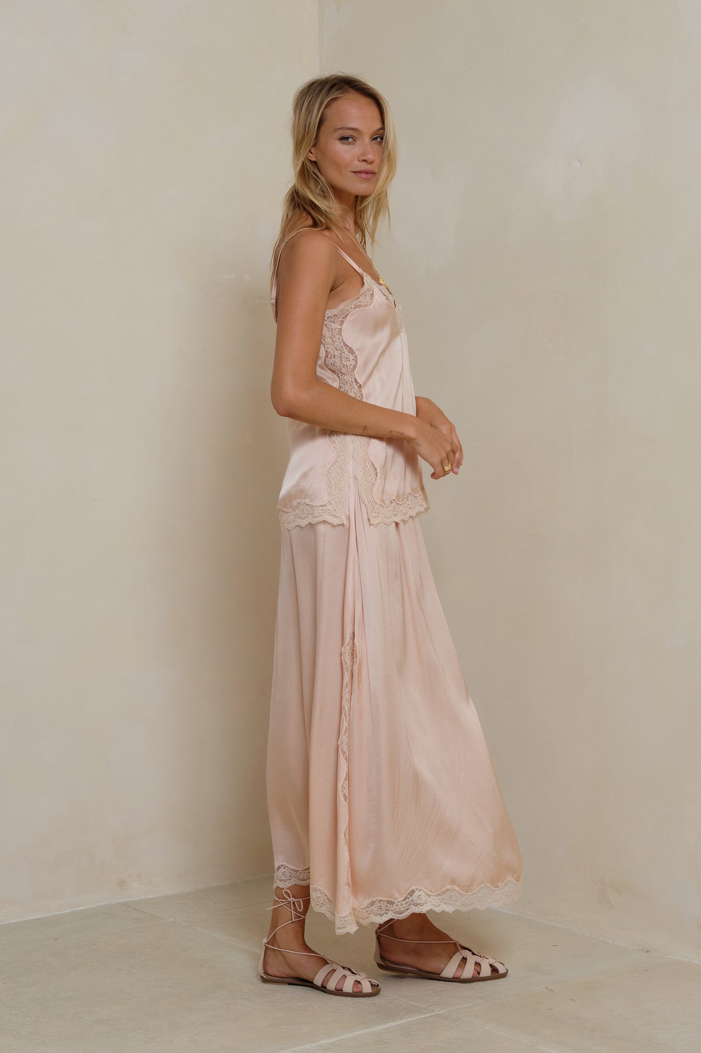Patti Lace Skirt Rose Quartz