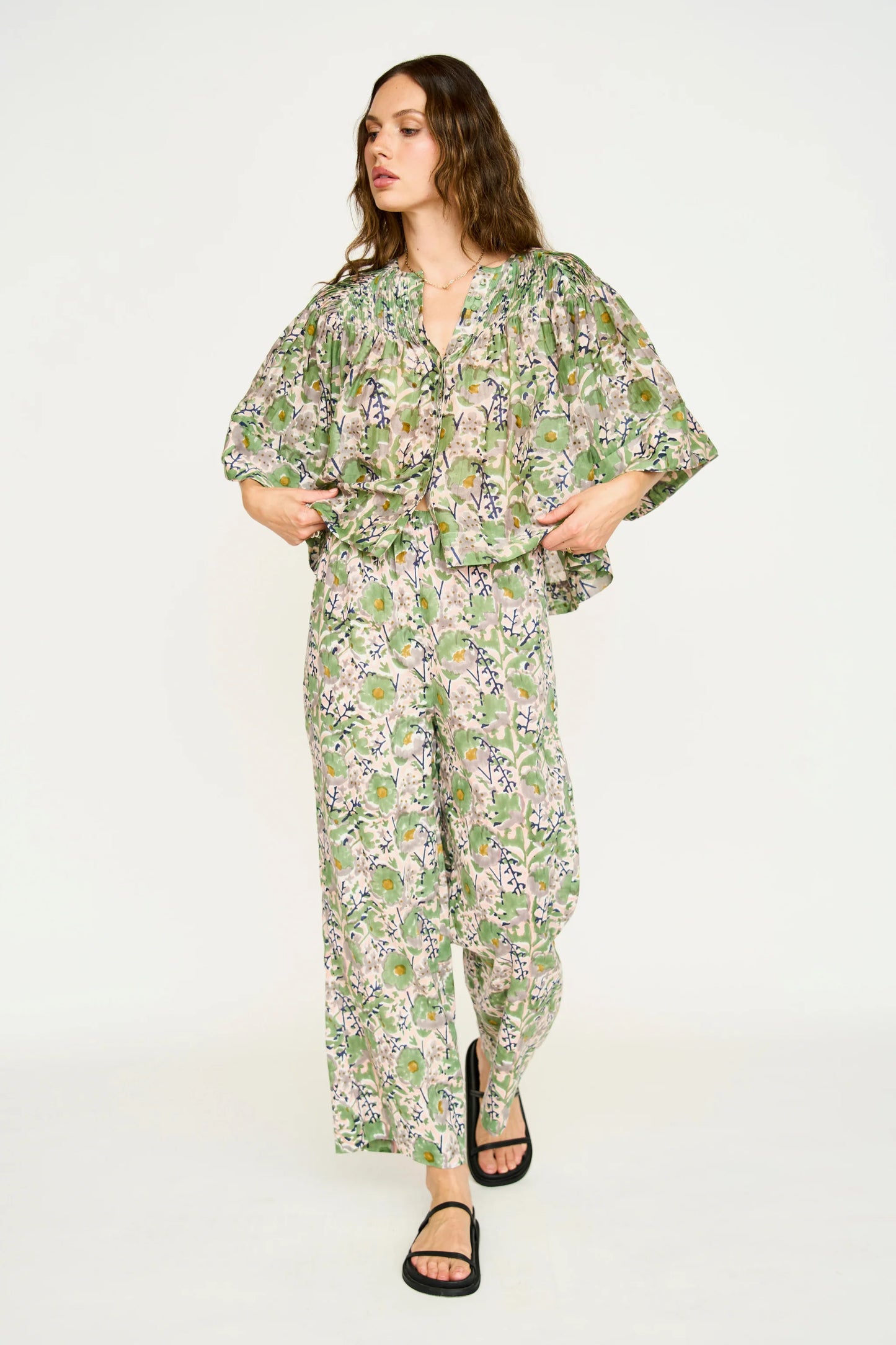 BADEN PANT IN LAVENDER BLOOM