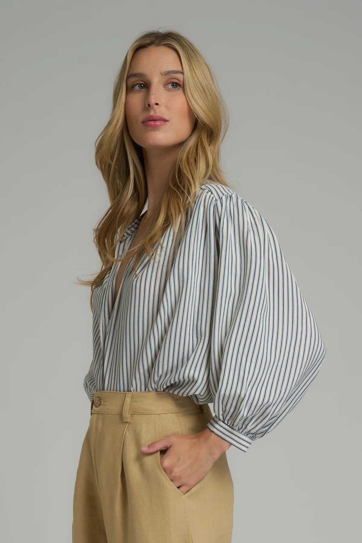 NEWPORT TOP - CHESHIRE STRIPE