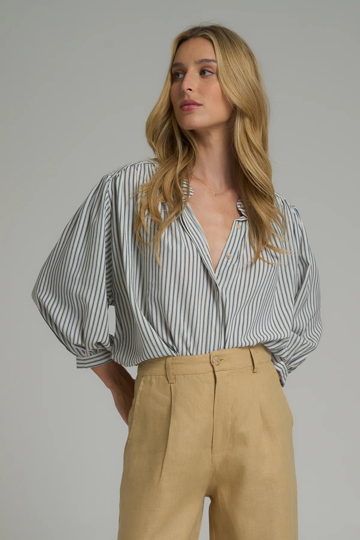 NEWPORT TOP - CHESHIRE STRIPE