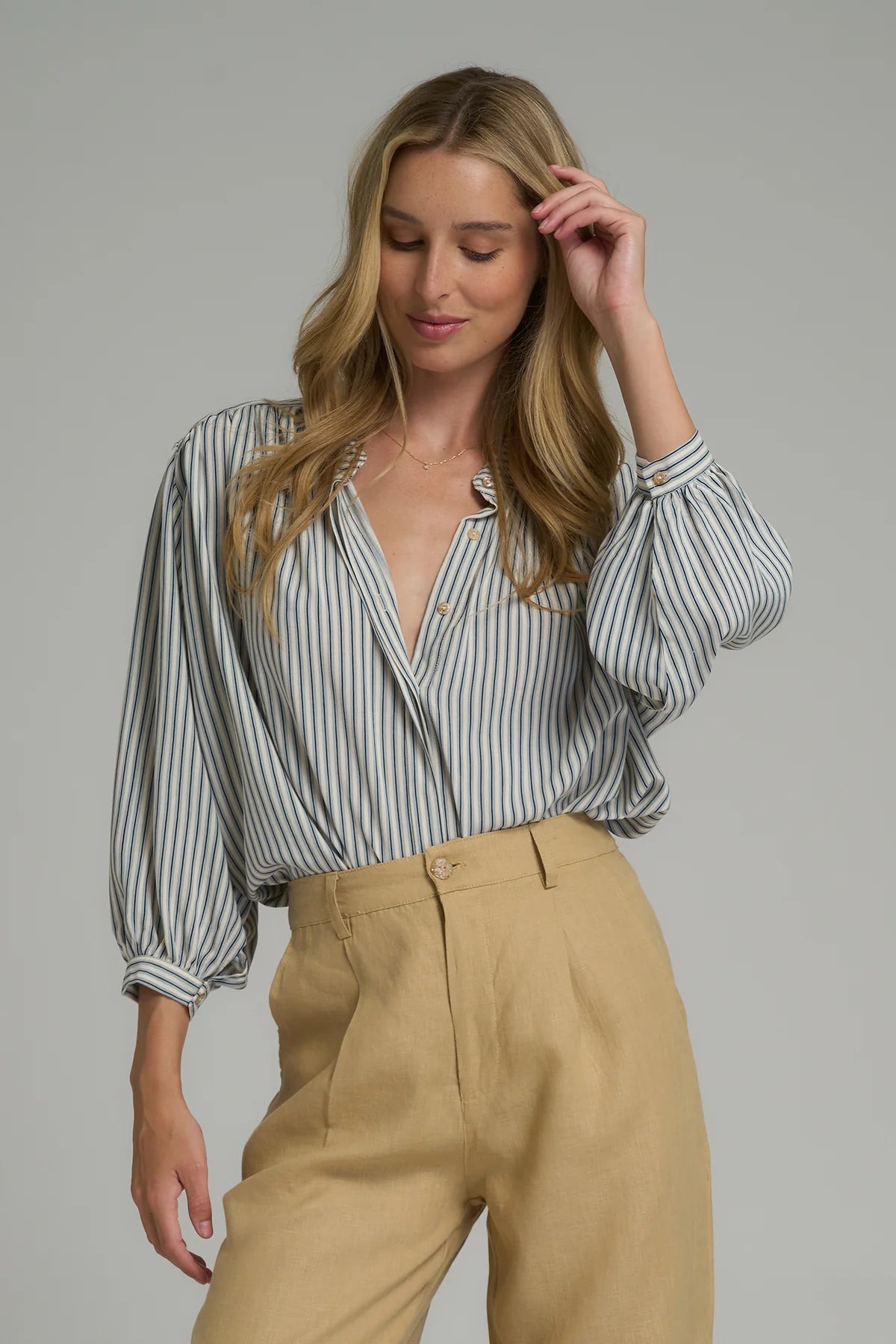 NEWPORT TOP - CHESHIRE STRIPE