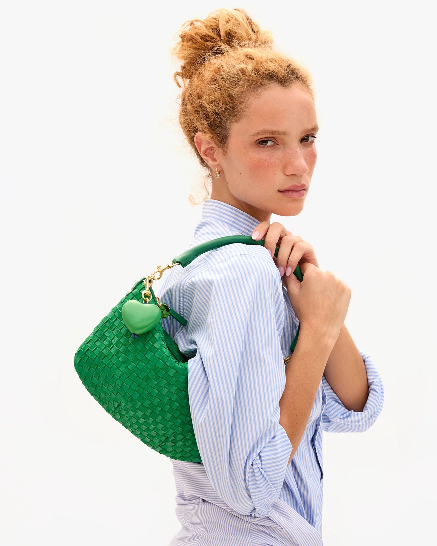 Petit Moyen | Grass Woven Checker