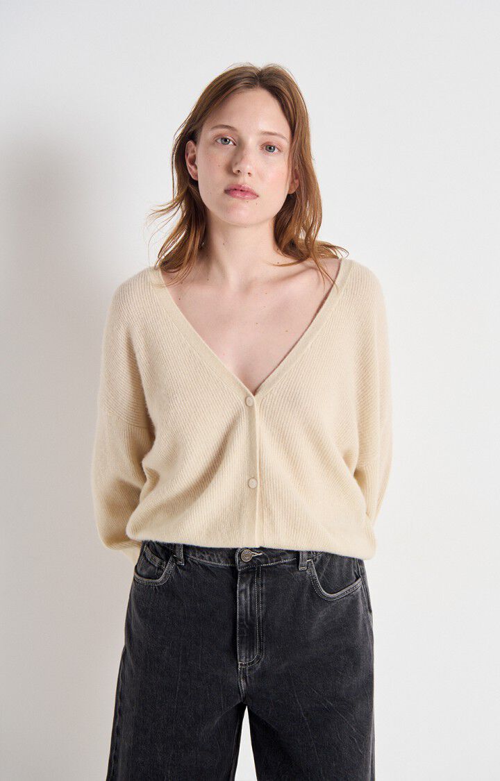 WOMEN'S CARDIGAN RAXOW | NUDE