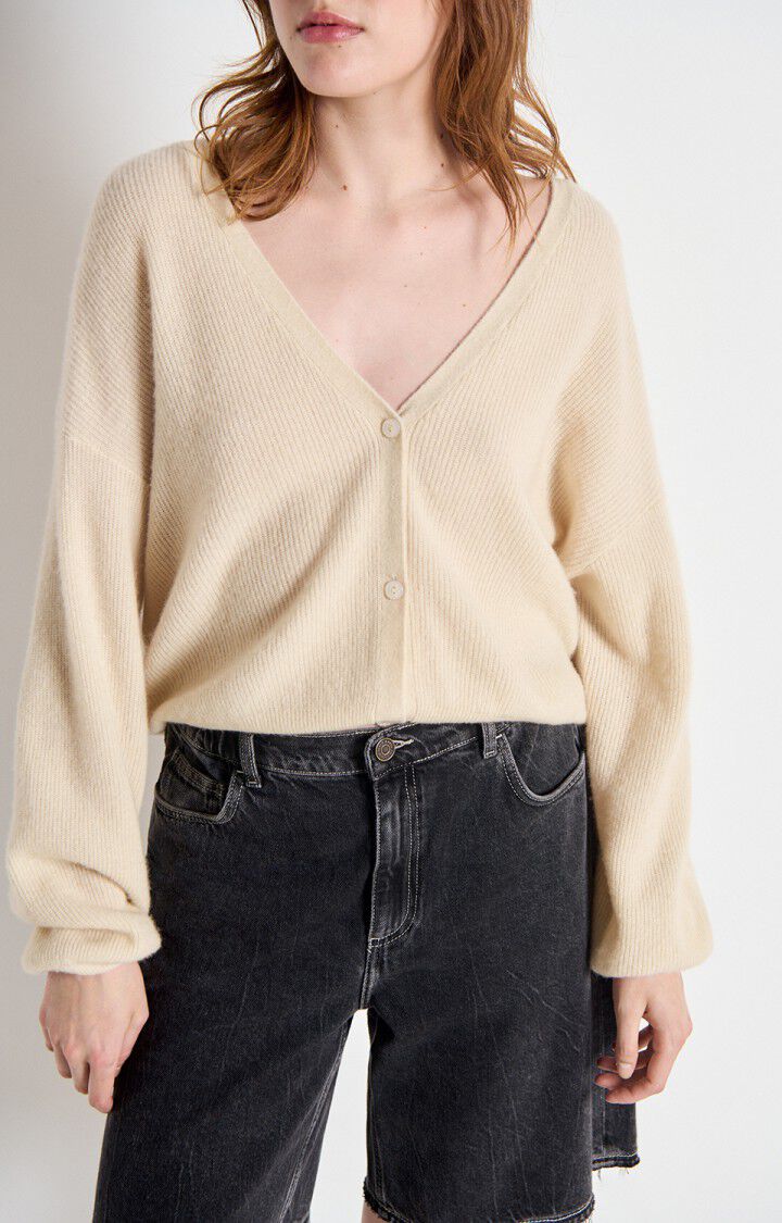 WOMEN'S CARDIGAN RAXOW | NUDE