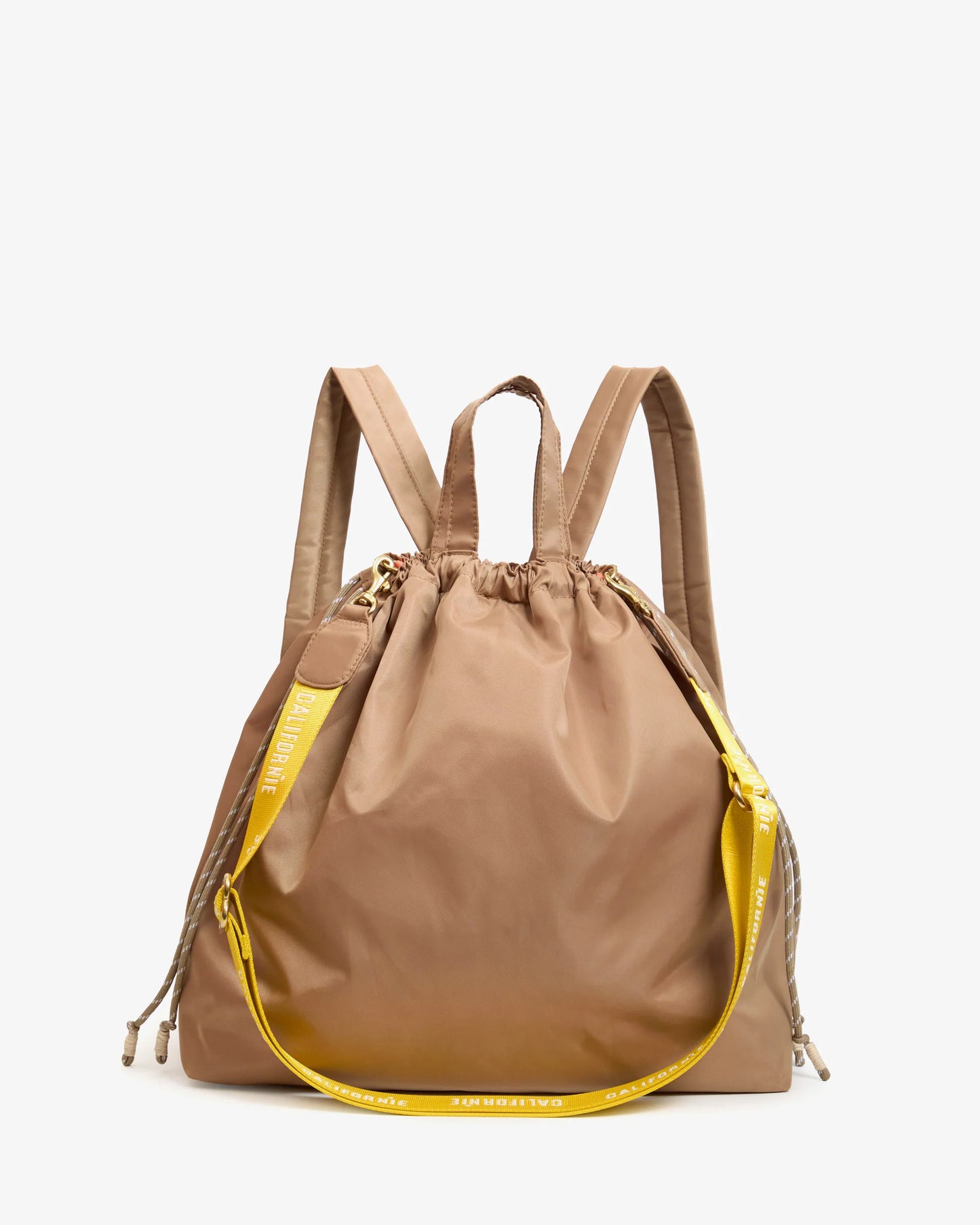 Sac Tout Backpack | Latte Nylon Twill