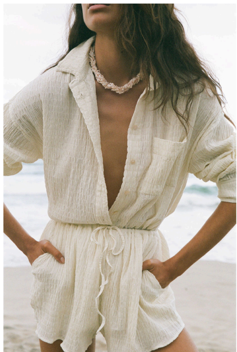 Meryl Smocked | Cotton