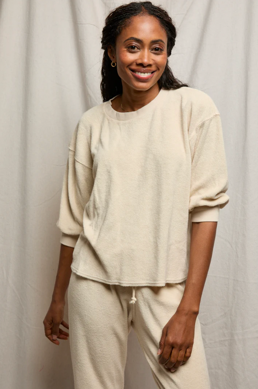 Roxy Loop Terry Sweatshirt | Sugar