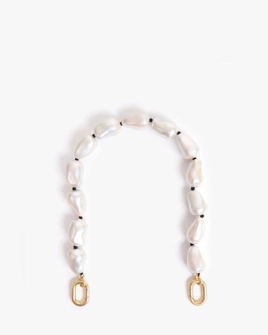 Shortie Strap | Cream Baroque Pearl
