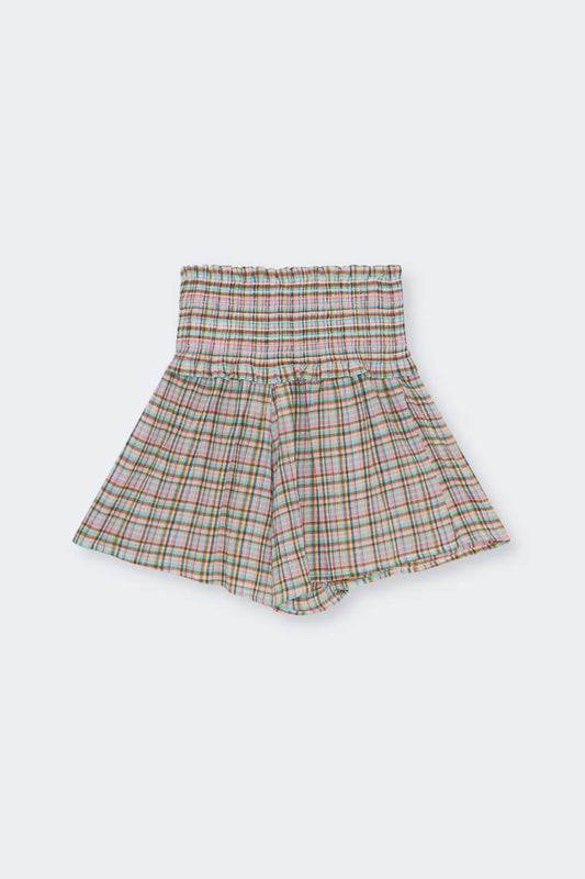 Zinnia Woman Short Zinnia Check