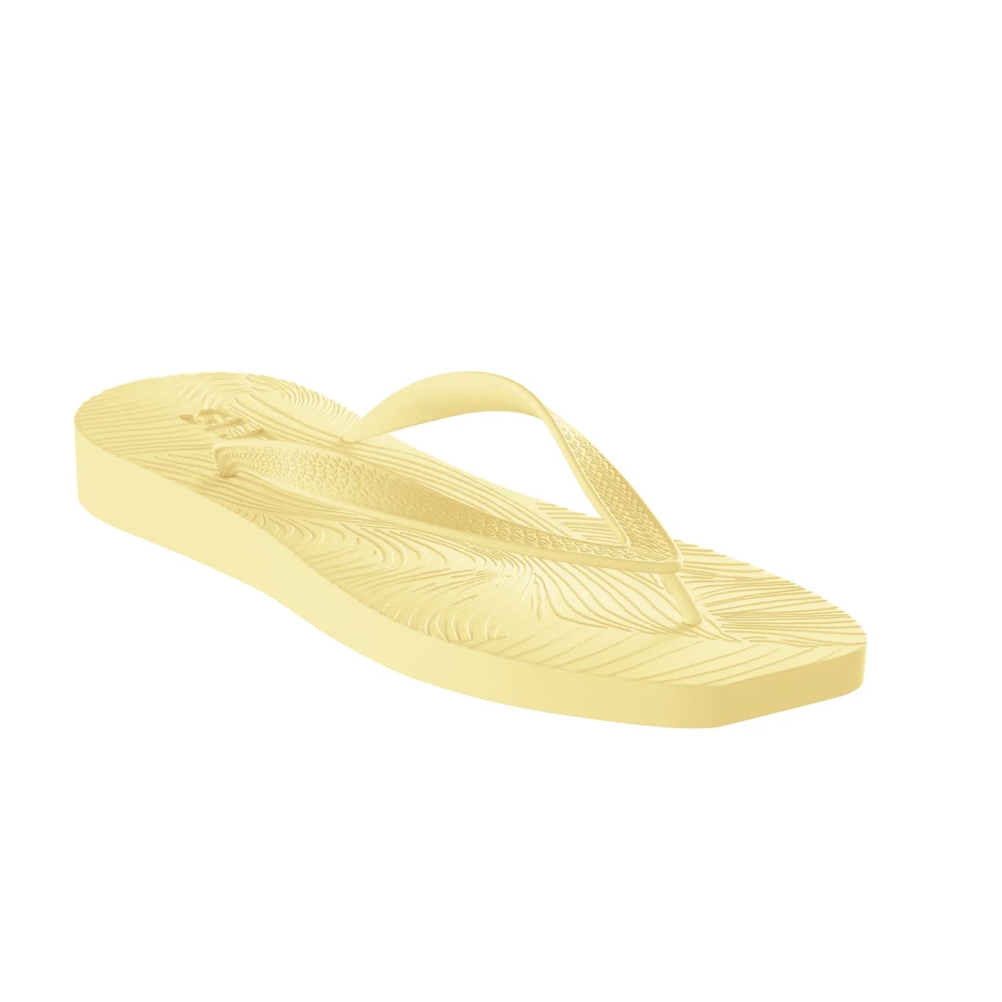 Tapered Platform Mellow Yellow Flip Flop