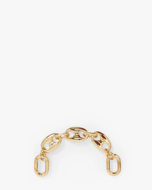 Top Handle Bébé | Gold Mariner Chain