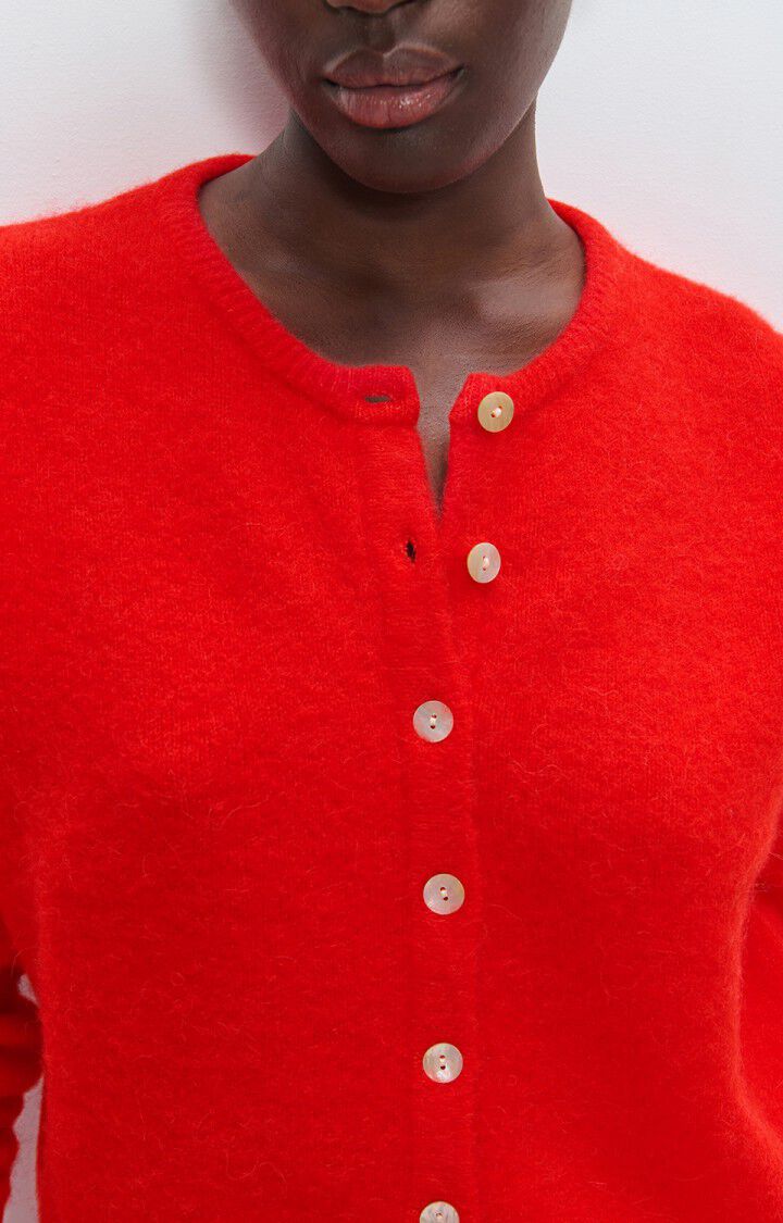 WOMEN'S CARDIGAN VITOW | STRAWBERRY