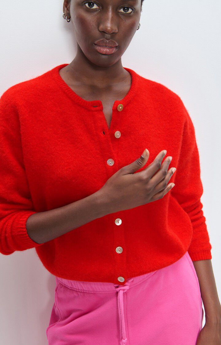 WOMEN'S CARDIGAN VITOW | STRAWBERRY